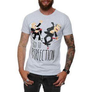 The Muppets Mens Aged To Perfection Heather T-Shirt / Gray